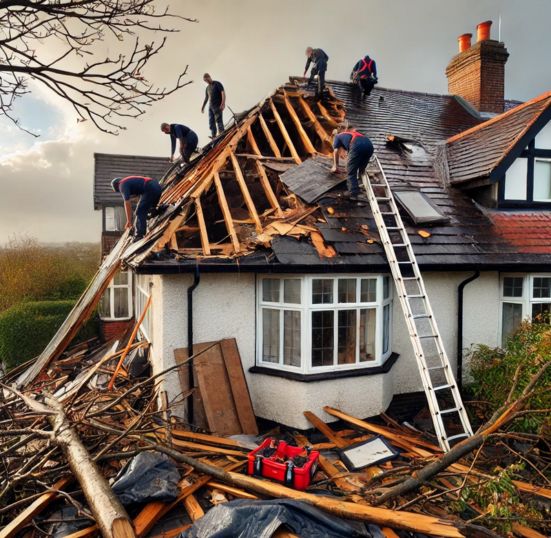 Storm Damage Repairs Hertfordshire