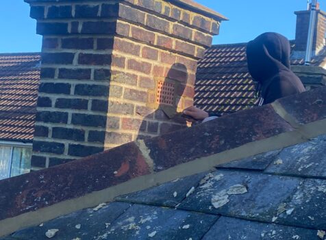 Ridges and ventilation brick installed St Albans