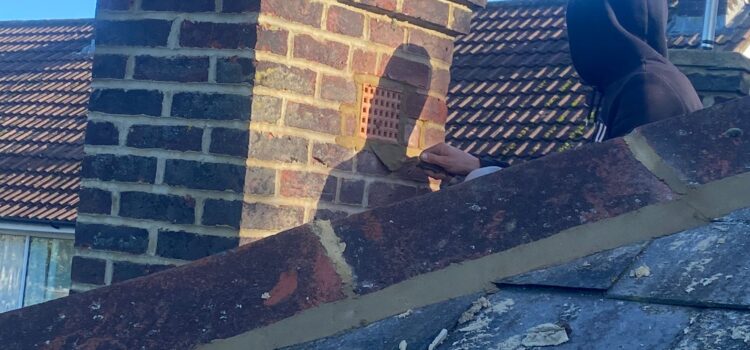 Ridges and ventilation brick installed St Albans