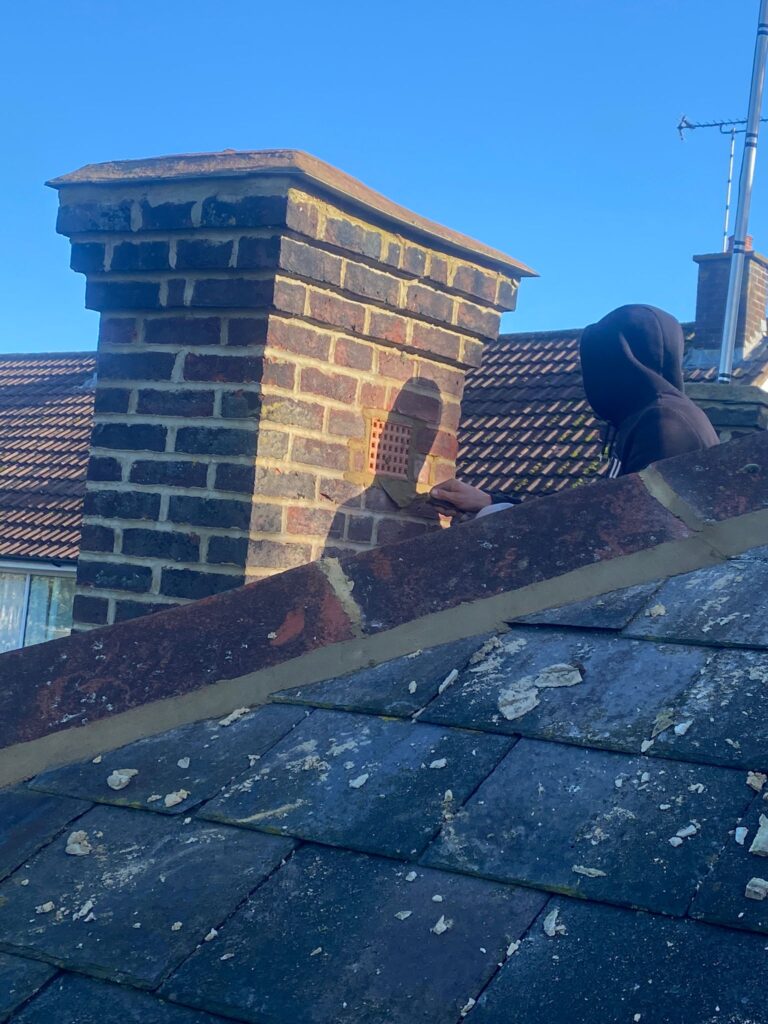 Ridges and ventilation brick installed St Albans