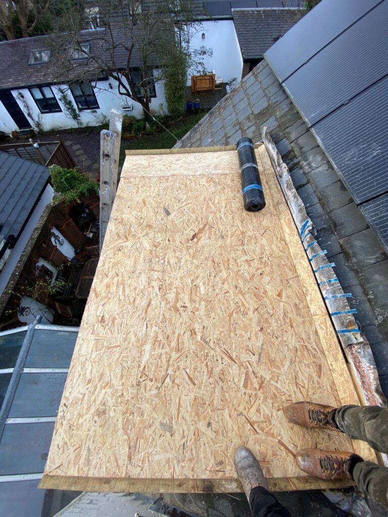 New flat roof St albans Hertfordshire